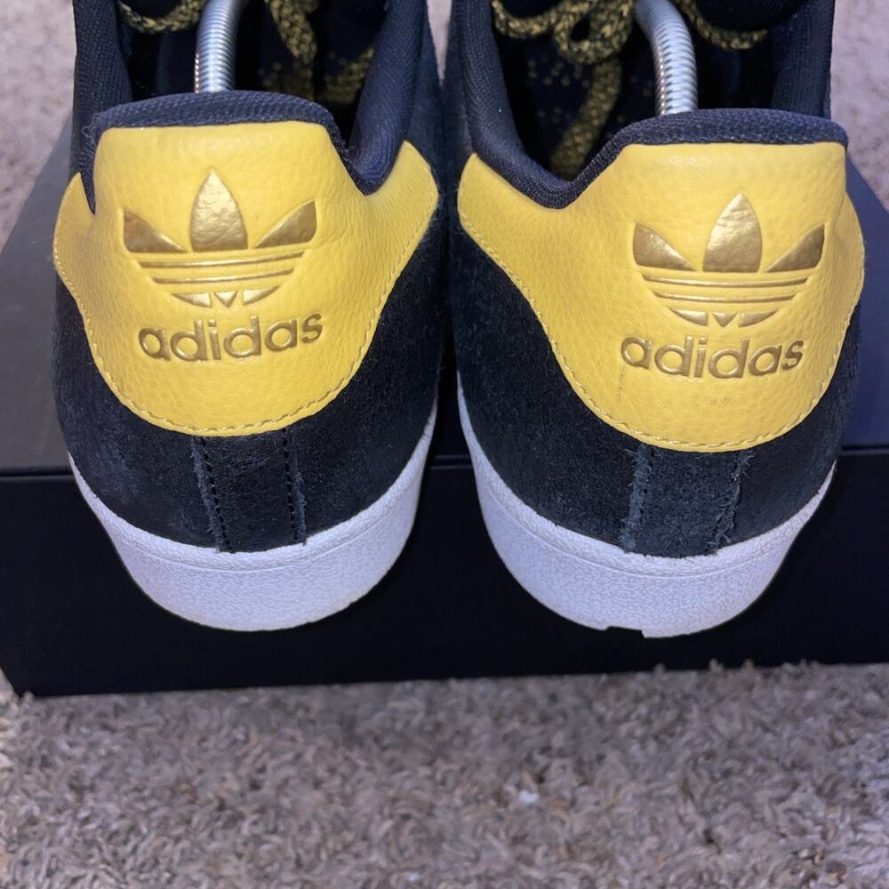Adidas Superstar "Steelers" US13 Black & Yellow - Picture 7 of 11